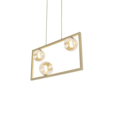 Imagem de Lustre Pendente Quality Orbit II 1556 Dourado G9 Bivolt