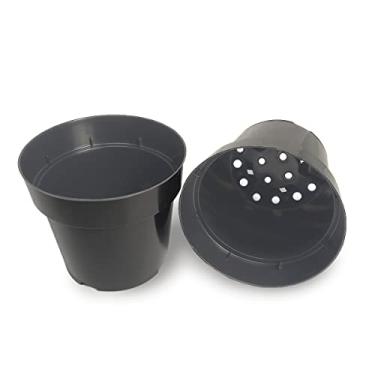 Imagem de Vaso Pote 17 Plastico 2,2 Litros Plantar Flores Rosas 100 Pç