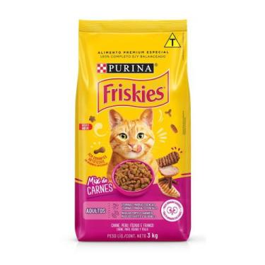 Imagem de Racao friskies adulto mix carne 3kg - PURINA, Carne, 3kg