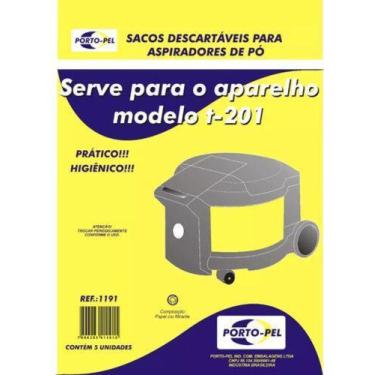 Imagem de Saco aspirador karcher T 201 - 3 und (REF.1191) - PORTO-PEL