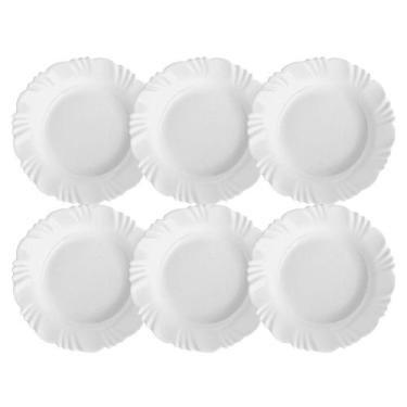 Imagem de Jogo de Pratos Fundo Nadir Duralex Linha Pétala 6 Peças - Nadir Figuei