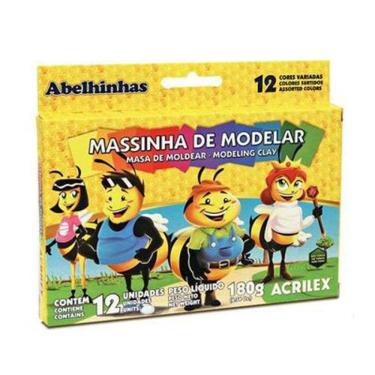Imagem de Massa Modelar Soft 12Cores Acrilex