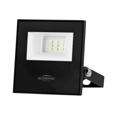 Imagem de Refletor LED Play 10W 6.500K IP66 - Preto - BLUMENAU ILUMINAÇÃO