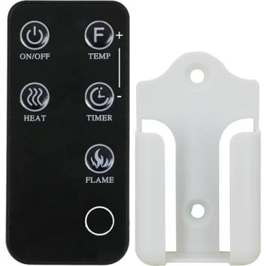 Imagem de Controle remoto de substituição para lareira elétrica Greystone 324-000080 324-000142 F2622BCFW F2625 F2653BCFW F2655BCFW W31BCFW W32BCFW W32BLFW F2655T F3025 F31BCFW W32BCFW 1 a 18 A F32-18A W32SSCW