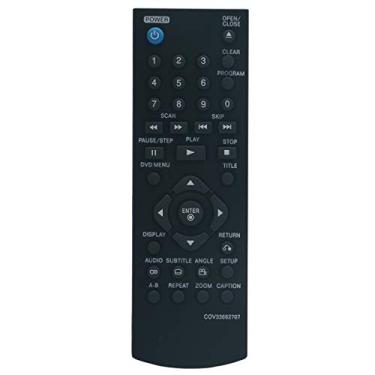 Imagem de COV33662707 controle remoto de substituição adequado para LG DVD Player DVX580 DVX640 DVX530 DVX532 DVX550 DVX680 DVX682 DVX552 DVX553k DVX642 DV640 DVX556k DVX550 DVX551 DV552 DVX583K DV550 DV586 DV556