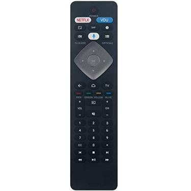 Imagem de Controle remoto de substituição de voz BT800 aplicável para Philips Android TV 65PFL5602/F7 43PFL5766/F7 50PFL5766/F8 65PFL5766/F7 50PFL5766/F7 55PFL5766/F7 65PFL5766/F6 55PFL5766/F6 55PFL576FL5766/F6