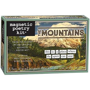 Imagem de Magnetic Poetry - The Mountains Kit - Words for Refrigerator - Write Poems and Letters on The Fridge - Made in The USA