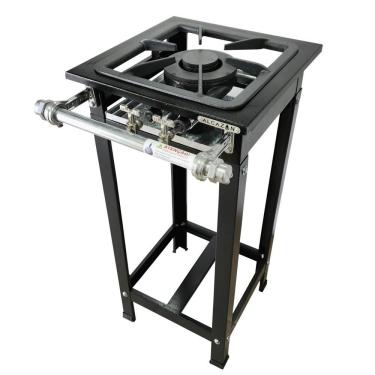 Imagem de Fogão Baixa Pressão Alcazon 1 Boca Dupla Acz-001