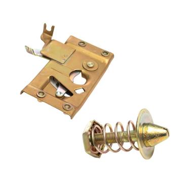 Imagem de Fechadura Tranca Inferior Completa Pino Mola Capô D20 91-97 [f103]