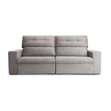 Imagem de Sofá New Toronto - Veludo Itália Avelã - Sofá de Fábrica, 2,90m