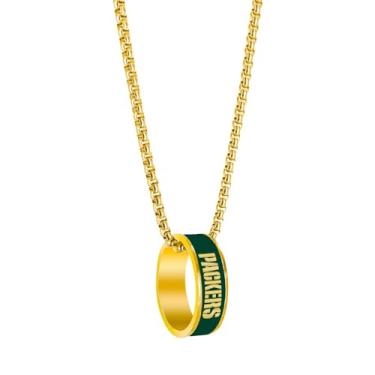 Imagem de Aminco Colar com pingente NFL Green Bay Packers Fashion