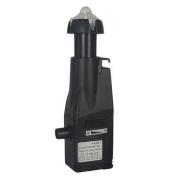 Imagem de KiBcsLic Limpador de superfície de aquário, filtro interno elétrico telescópico, filtro silencioso para tanque de plantas, processador de filme de óleo