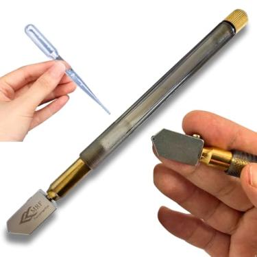 Imagem de Cortador Vidro Diamante Riscador Caneta Corte Profissional