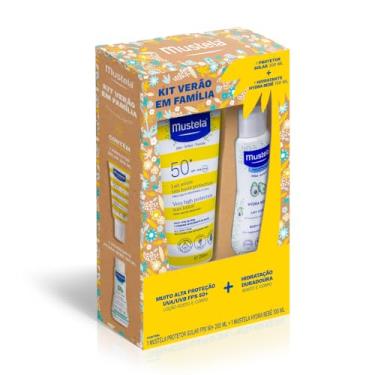 Imagem de Mustela Kit Verão em Família- Compre Protetor Solar 200ml e Ganhe o Hydra Bebê 100ml – Proteção Solar Fps 50+ e Creme Hidratante Infantil - Feito Com Ativos Natural e Seguros Para Toda Família