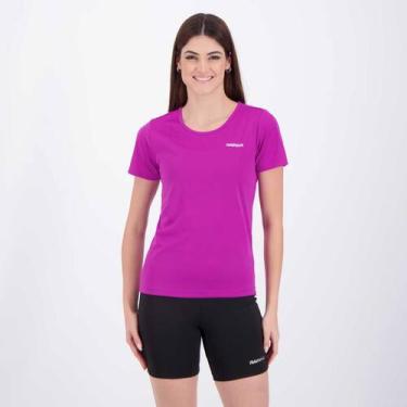 Imagem de Camiseta Rainha Básica Classic New Feminina Roxa, G