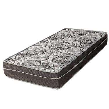 Imagem de Colchao Solteiro Molas Ensacadas 88x188cm D28 Maceio Suporta 100kg Antiderrapante Certificado INMETRO