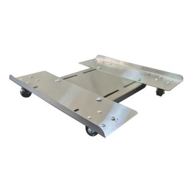 Imagem de Suporte gabnete de computador com rodinha em inox reforçado - LS