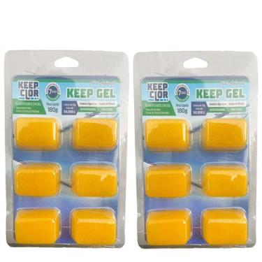 Imagem de Kit 2 Clarificante finalizador Keepclor pastilha em gel 180g