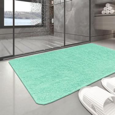 Imagem de 2 Tapete Banheiro Eco Algodão Reciclado Pode Lavar a Máquina Oa Hig Ja