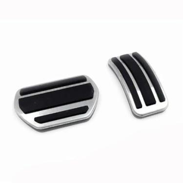 Imagem de EFDNK-HB Capas de pedal de freio de acelerador de carro universais antiderrapantes pedais para acessórios automotivos protetores de pedal de pé de veículo (at)