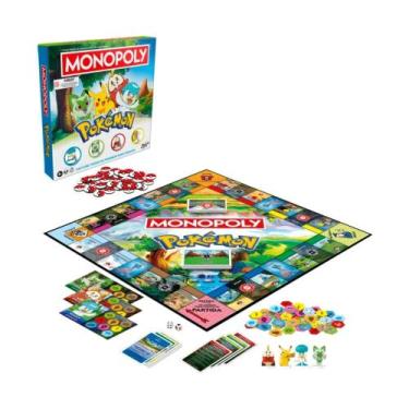 Imagem de Jogo de Tabuleiro Monopoly Pokémon +8 Anos Hasbro - 19269