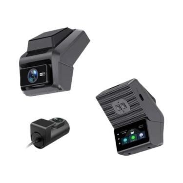 Imagem de Câmera Veicular 2K Com Lente Dupla, Tela De 3 Polegadas, WiFi, GPS E M