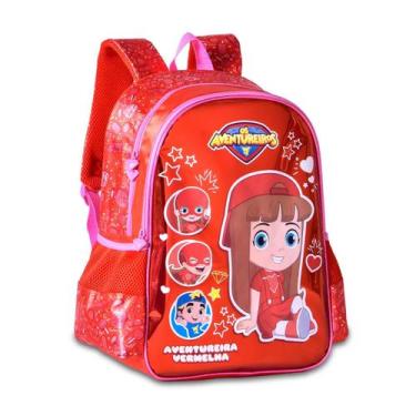 Imagem de Mochila de Costas Os Aventureiros Gi Neto Infantil Escolar - Clio Styl