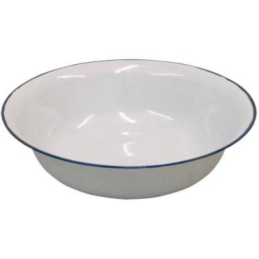 Imagem de Bacia Esmaltada Ewel - Branca - 45 cm