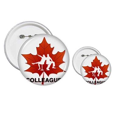 Imagem de Kit de design de broches para homens e mulheres, pinos, emblema, pintura de contorno de colegas