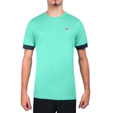 Imagem de Camiseta Fila Fbox 2 Verde Água E Marinho
