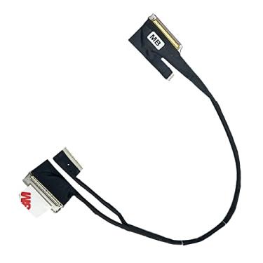 Imagem de Suyitai LCD LED LVDS tela de vídeo cabo flexível de substituição para DELL Alienware M15 R2 EDQ51 Lvds EDP OLED 40PIN DC02C00L200 0VNNMK