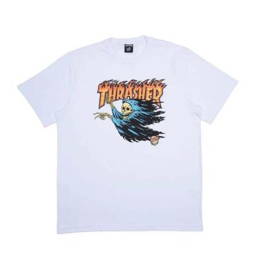 Imagem de Camiseta Thrasher X Santa Cruz OBrien Reaper - Masculino-Masculino