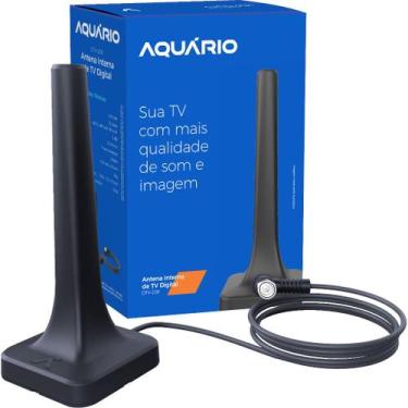 Imagem de Antena Digital Aquario Interna Com Cabo 2.5m Dtv-200 Hdtv