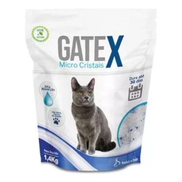 Imagem de Areia Sílica Micro Fina Com Cristais Azul Gatex 1,4kg