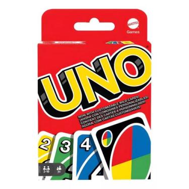 Imagem de Jogo de Cartas Uno - 112 Cartas Clássicas e Personalizáveis - Mattel