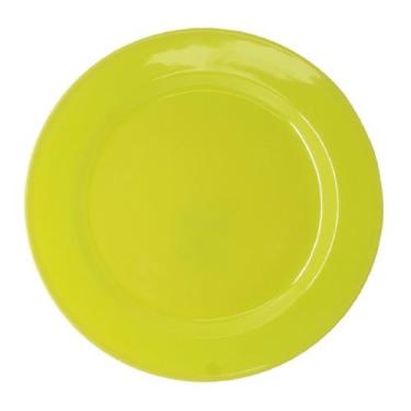 Imagem de Prato Sobremesa Em Melamina 20cm Coloridos - Sk, Amarelo