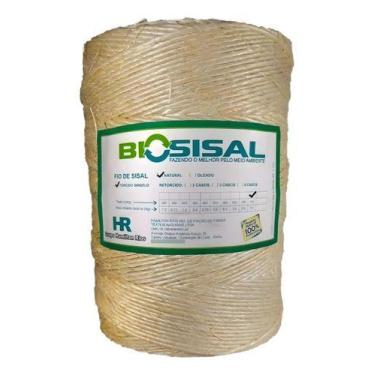Imagem de Barbante Fio Sisal 1,5mm Rolo 750 Metros Artesanatos - Fits Life