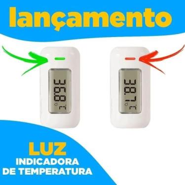 Imagem de Termômetro Infravermelho Digital Adulto Infantil De Contato - G-TECH