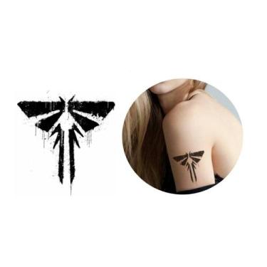 Imagem de Tatuagem Temporária Vagalumes The Last of Us Jogo 9x6 cm - 3I