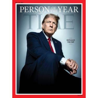 Imagem de Revista TIME 2024: Donald Trump - Pessoa do Ano