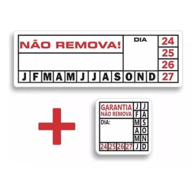 Imagem de 80 Lacre Etiqueta Casca De Ovo 3x1cm 40 Garantia Wb550 - Resitank