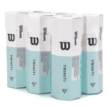 Imagem de BOLA DE TÊNIS WILSON TRINITI PACK COM 06 TUBOS-Unissex