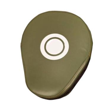 Imagem de simhoa Luva de luva de luva de boxing suprimentos de boxe ajustáveis ​​Foco Mitts de perfuração Target para Kickboxing MMA Treino Taekwondo, Almofada de Mão Curva