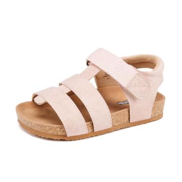 Imagem de BMCiTYBM Sandálias para bebês meninas meninos sapatos respiráveis infantis de verão antiderrapante 6 9 12 16 18 24 meses, 1 rosa, 19
