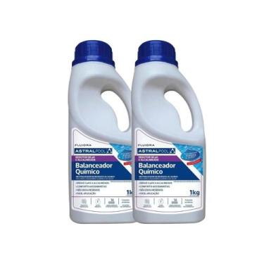 Imagem de  Kit Com 2 Redutor De Ph E Alcalinidade Para Piscinas Balanceador Quím
