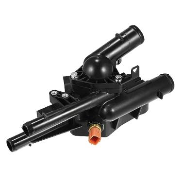 Imagem de X AUTOHAUX Conjunto de caixa de termostato de refrigeração do motor para Kia Optima Sportage Sorento 11-15 para Hyundai Tucson Sonata Santa Fe 2.4L L4 11-12 25600-2G500 25600 2G500