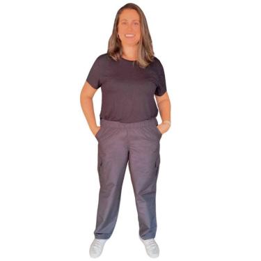 Imagem de Calça Cargo Feminina 8955 CR Nylon Plus Size