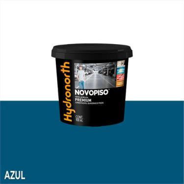 Imagem de Tinta Acrílica Novopiso 900 ML Hydronorth - Cores, Azul