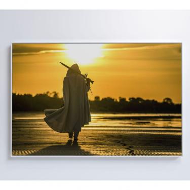 Imagem de Quadro Assassins Creed 60x40 Cm Adesivo Fotográfico