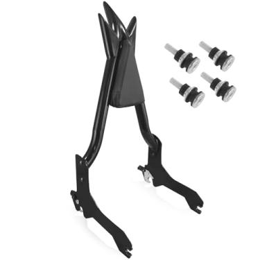 Imagem de Encosto destacável para passageiros Sissy Bar Docking para Harley Davidson Softail Models 2018-2025 para Harley Lowrider s ST FXLR FXRST FXLRS FXLRST Sport Glide FLSB Dyna Preto (TRIDENT-18BO-BLACK)